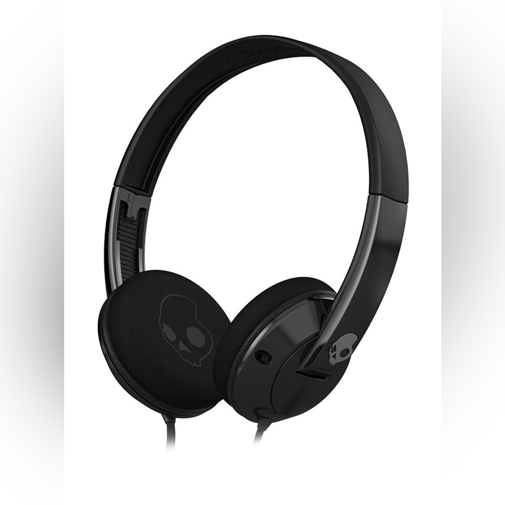 Skullcandy Supreme Sound Uprock Black Ear Headphones are Like New